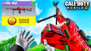 I FINALLY USED $5,000 COD POINT PKM!! 😍 | COD MOBILE