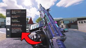 I got reported for hacking in COD Mobile... NEW DRH - Neon Shuriken skin in Call of duty mobile!