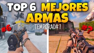 LAS 6 MEJORES ARMAS PARA RANKED EN LA NUEVA TEMPORADA 7 | CLASE Y ACCESORIOS | COD MOBILE