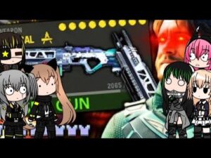 girl's Frontline React to call of duty EXE (laser gun)