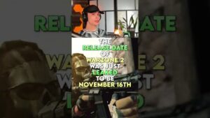 the RELEASE DATE of Call of Duty WARZONE 2 was just LEAKED