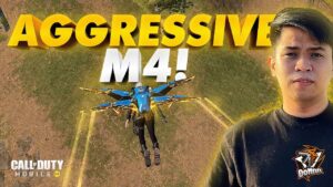 AGGRESSIVE GAMEPLAY WITH M4 | CALL OF DUTY MOBILE