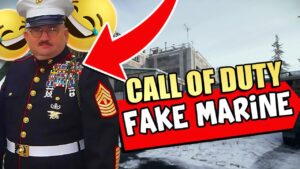 Army Veteran Calls Out a FAKE MARINE on Call of Duty Modern Warfare