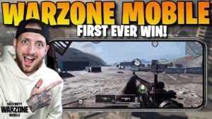 CALL OF DUTY WAZONE MOBILE FULL GAMEPLAY!  (FIRST EVER WIN!)
