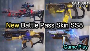 Call of Duty Mobile : สปอยสกินปืนที่เเจกใน Battle Pass / Legendary Draw  (Season 8) !! (Gameplay)