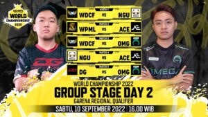 Call of Duty: Mobile World Championship 2022 : Garena Regional Qualifier - Group Stage Day 2