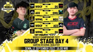 Call of Duty: Mobile World Championship 2022 : Garena Regional Qualifier - Group Stage Day 4
