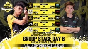 Call of Duty: Mobile World Championship 2022 : Garena Regional Qualifier - Group Stage Day 6