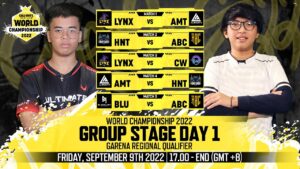 Call of Duty: Mobile World Championship 2022 - Stage 4 Garena Qualifier Group Stage Day 1