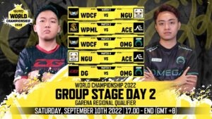 Call of Duty: Mobile World Championship 2022 - Stage 4 Garena Qualifier Group Stage Day 2