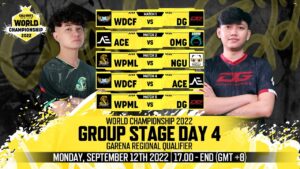 Call of Duty: Mobile World Championship 2022 - Stage 4 Garena Qualifier Group Stage Day 4