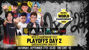 Call of Duty: Mobile World Championship 2022 - Stage 4 Garena Qualifier Playoffs Day 2
