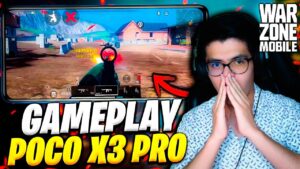 😮 GAMEPLAY en POCO X3 PRO de WARZONE MOBILE | Call of Duty | Lobo Jz