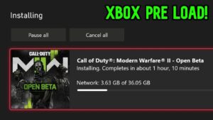 How to Pre Install the Call of Duty: Modern Warfare 2 Beta on XBOX!