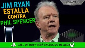 💥JIM RYAN ESTALLA CONTRA PHIL SPENCER CONFIRMANDO QUE CALL OF DUTY SERÁ EXCLUSIVO DE XBOX skyhammer