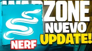 NUEVA ACTUALIZACION EN COD WARZONE CON NERF AL SERPENTEANTE