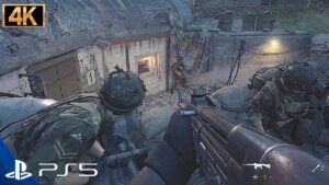 Paratrooper Assault on German Fort | D-Day | Call of Duty Vanguard