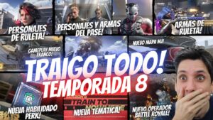 SALIO TODO! PASE TEMPORADA 8 - OPERADOR BR - RECOMPENSAS GRATIS - NUEVO MAPA Y MAS! | COD Mobile