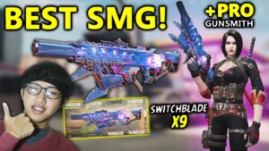 SMG Monster! BEST GUNSMITH FOR SWITCHBLADE X9 - Call Of Duty Mobile Indonesia