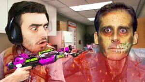 DUNDER MIFFLIN ZOMBIES!! (Call of Duty Zombies)