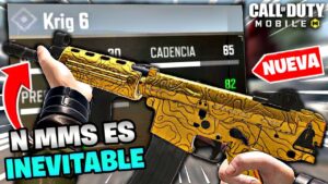 KRIG 6 I EL FUSIL DE ASALTO MAS RAPIDA DE TODOS LA MEJOR CLASE PARA LA KRIG 6 COD MOBILE TEMPORADA 9