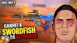 MONTEI UMA CLASSE DA SWORDFISH - A FAMOSA CRI CRI /  CALL OF DUTY MOBILE BATTLE ROYALE