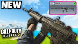 *NEW* KRIG 6 GUN in COD MOBILE!! 🤯 (SEASON 9)