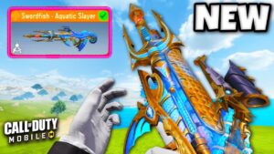 *NEW* LEGENDARY SWORDFISH - AQUATIC SLAYER 😍| COD MOBILE