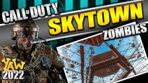 Skytown Parkour with Crazy Easter Eggs (Call of Duty Zombies Map - Coop)