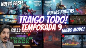 TRAIGO TODO! PASE TEMPORADA 9 - RULETAS - EVENTOS - RECOMPENSAS GRATIS | COD Mobile | Rido