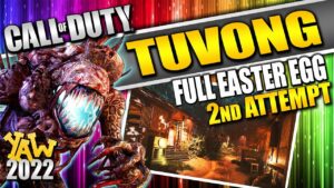 Tuvong Zombies - Easter Egg 2nd Attempt (Call of Duty Black Ops Zombies)