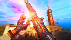 the NEW space MP40 is broken on Rebirth Island