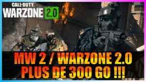 Aucune optimisation de taille sur les derniers Call of Duty !