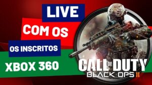 CALL OF DUTY BLACK OPS 2 XBOX 360 em 2022 - LIVE COM OS INCRITOS