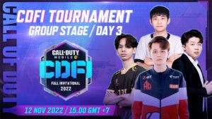 Call of Duty Mobile Fall Invitational 2022 - Group Stage Day 3 | Garena Call of Duty®: Mobile