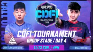 Call of Duty: Mobile Fall Invitational 2022 - Group Stage Day 4