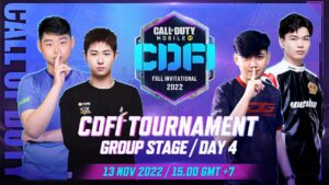 Call of Duty Mobile Fall Invitational 2022 - Group Stage Day 4 | Garena Call of Duty®: Mobile