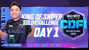 Call of Duty: Mobile Fall Invitational 2022 - King of Sniper Solo Challenge Day 1