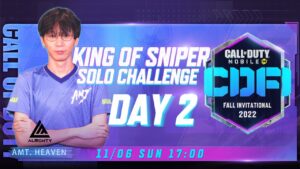 Call of Duty: Mobile Fall Invitational 2022 - King of Sniper Solo Challenge Day 2
