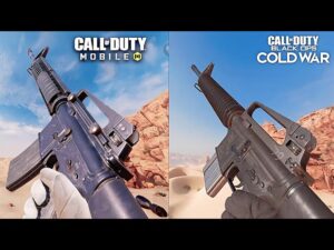Call of Duty Mobile vs Modern Warfare/Cold War/BO4 - Weapon Inspection Comparison