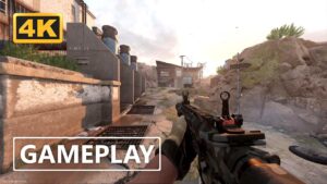 Call of Duty Modern Warfare 2 Multiplayer Gameplay 4K [M4 Midnight Bay Camo]