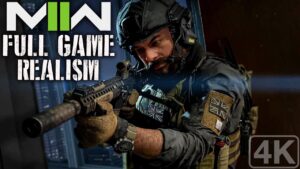 Call of Duty Modern Warfare II 2022|Full Game Playthrough|Realism Difficulty|4K HDR
