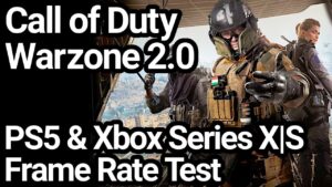Call of Duty Warzone 2.0 PS5 & Xbox Series X|S Frame Rate Test