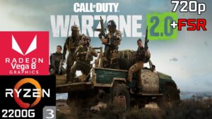 Call of Duty Warzone 2.0 - Ryzen 3 2200G Vega 8 & 16GB RAM
