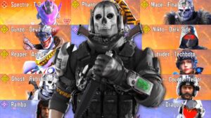 I REVEALED ALL MYTHIC + LEGENDARY CHARACTERS in COD MOBILE