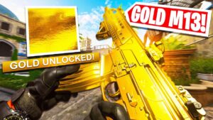 I UNLOCKED the GOLD M13B and dropped 114 kills lol.. (Modern Warfare 2)