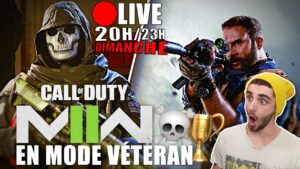 [🔴LIVE] Call Of Duty MW2 en mode Vétéran !! (Combien de morts ?💀) Part. 1 [Dimanche 20h-23h]