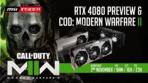 RTX 4080 Preview & Call of Duty: Modern Warfare II