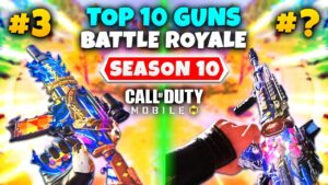 *SEASON 10* TOP 10 BEST GUNS In BATTLE ROYALE | Call Of Duty Mobile | Best GUNSMITH LOADOUTS IN CODM