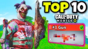 TOP 10 GUNS in COD MOBILE SEASON 10 in BATTLE ROYALE
